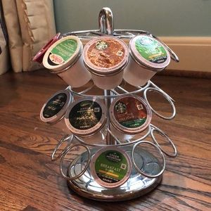 Keurig 24 k-cup pod carousel.